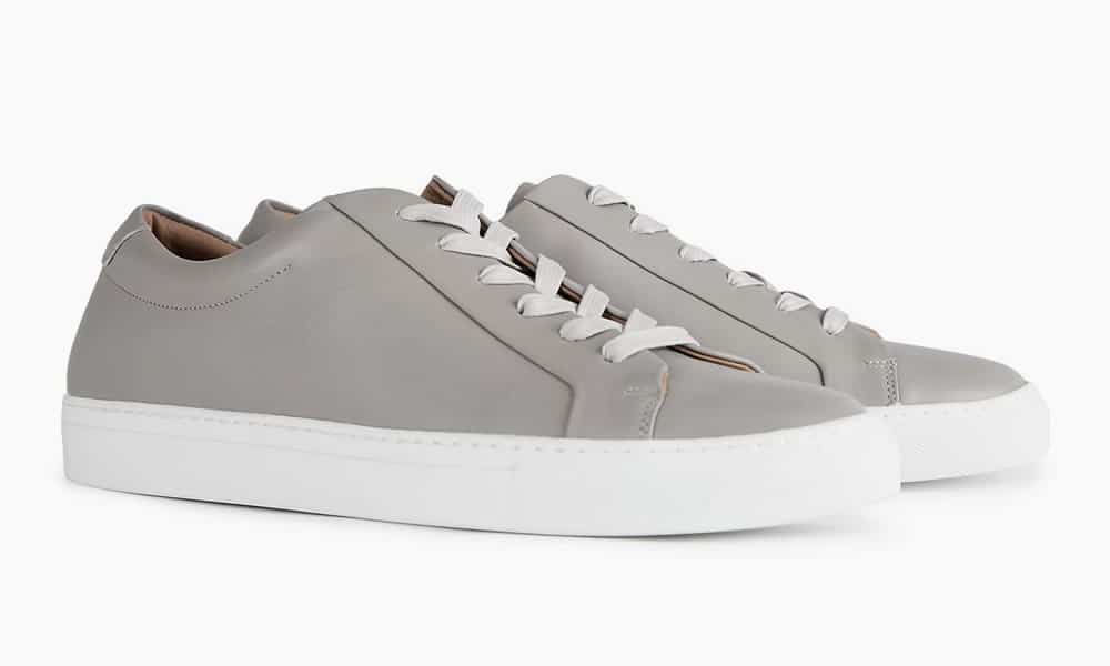 Reiss Darren Leather Sneakers