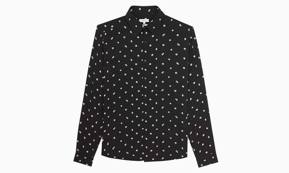 Reiss Provost Polka Dot Shirt