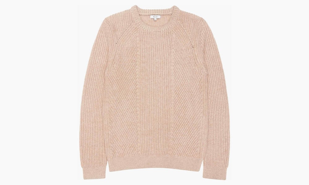 Reiss Mitford Ribbed Crew Neck Jumper