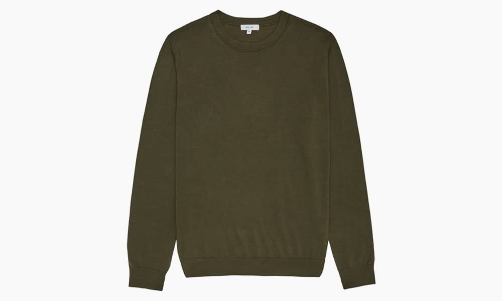 Reiss Wessex Merino Wool Jumper