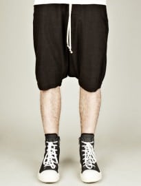 Rick Owens Mens Boxer Pod Shorts
