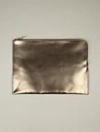 Rick Owens Metallic Zipped Laptop Case