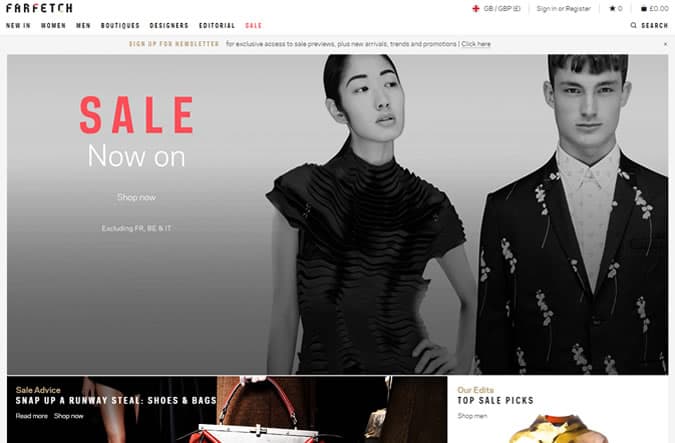 FarFetch January Sale
