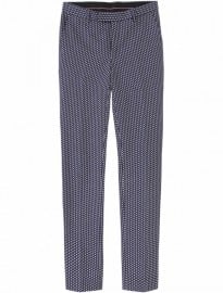 Sand Polka Dot Cotton Trousers