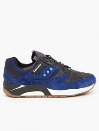 Saucony Men’s Navy Blue Grid 9000 Sneakers