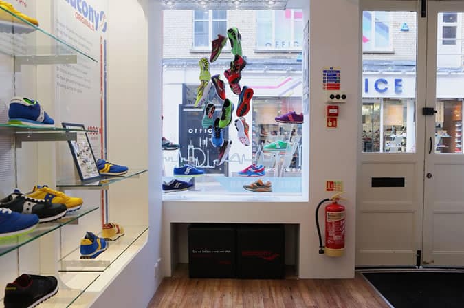 Saucony London Pop-Up Store 