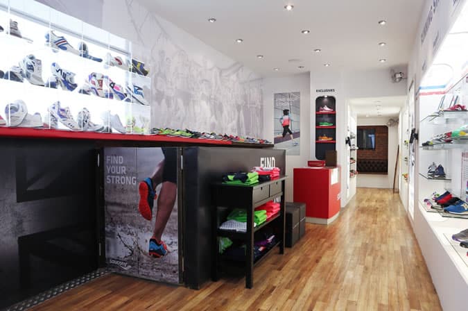 Saucony London Pop-Up Store 