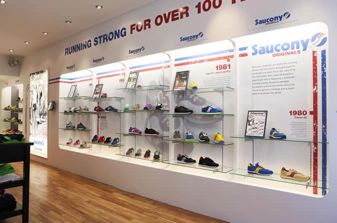 Saucony London Pop-Up Store 