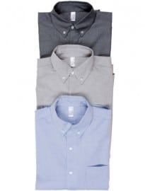 American Apparel 3-Pack Oxford Short Sleeve Shirts