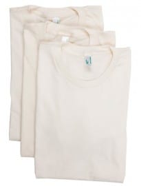 American Apparel Organic Fine Jersey T-shirt 3-pack