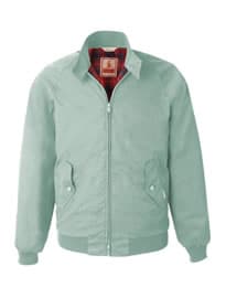 Baracuta G9 Mod Slim Fit Harrington Jacket Light Blue