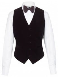 Formal Wear Velvet Waistcoat