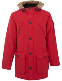 Penfield Red Hoosac Hooded Down Parka Jacket