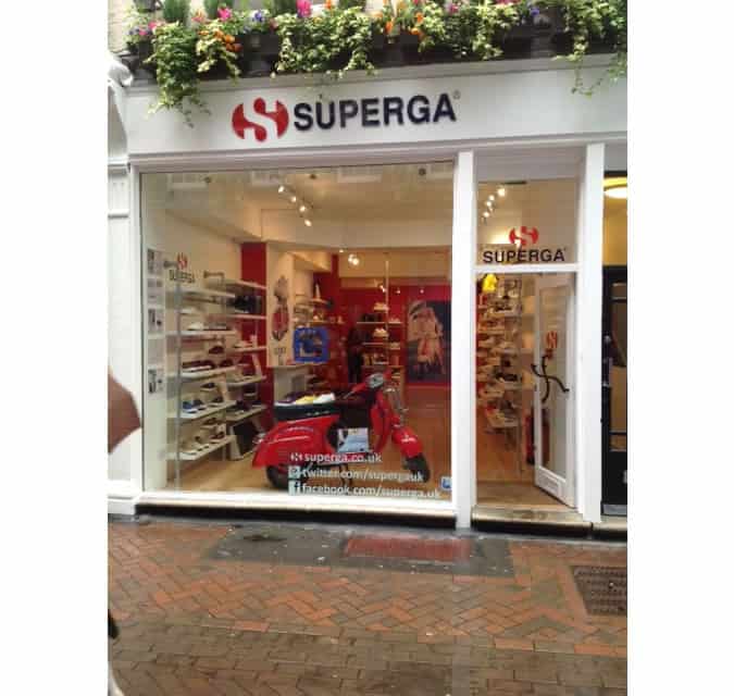Superga Re-Locates London Flagship Store