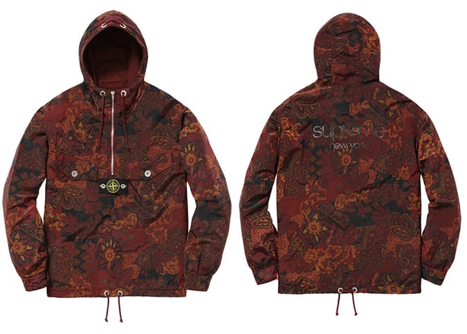 Supreme x Stone Island Spring/Summer 2015