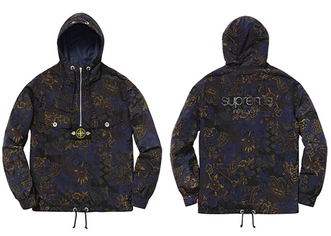 Supreme x Stone Island Spring/Summer 2015