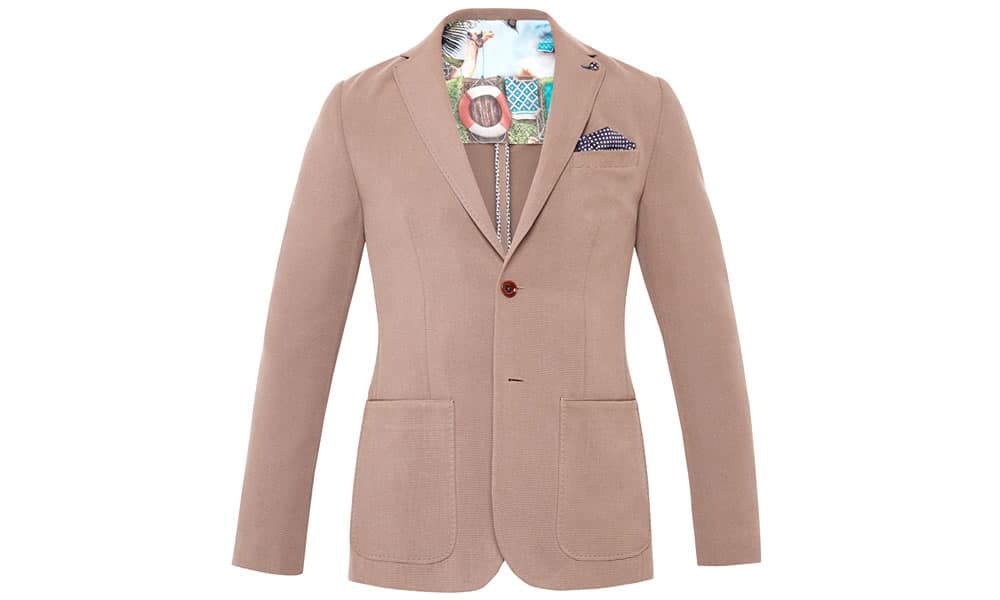 Melvis Textured Tencel Jacket