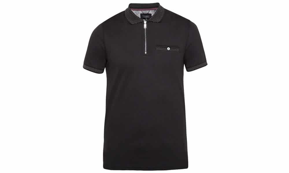 Cook Zip Up Polo Shirt