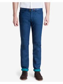 Ted Baker Durham Coloured Hem Jeans
