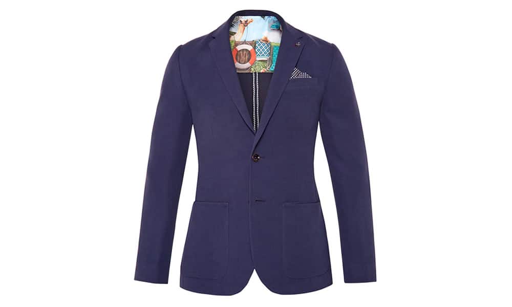 MELVIS Textured Tencel Jacket