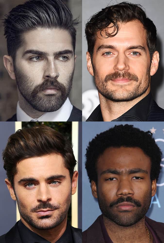 Beardstache mustache style