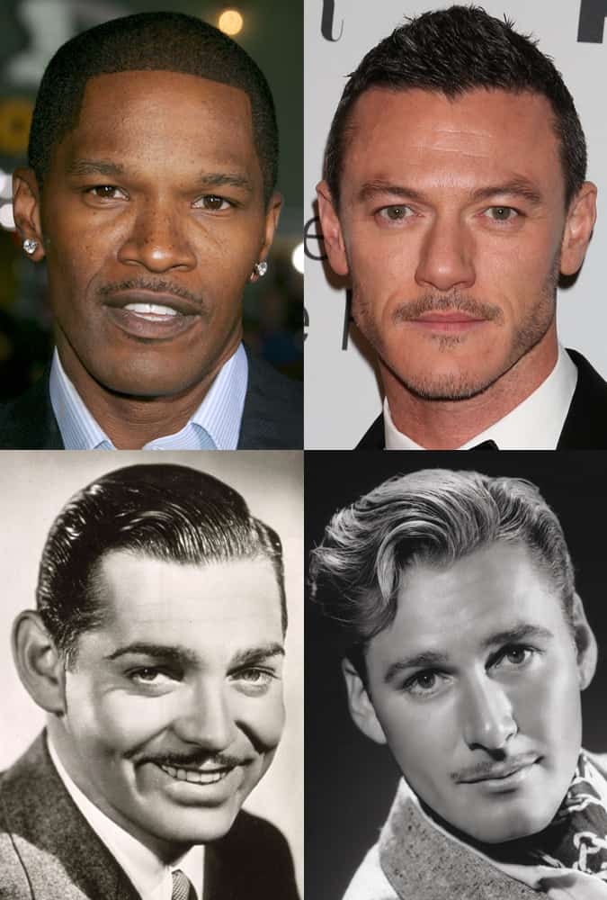 Pencil moustache style