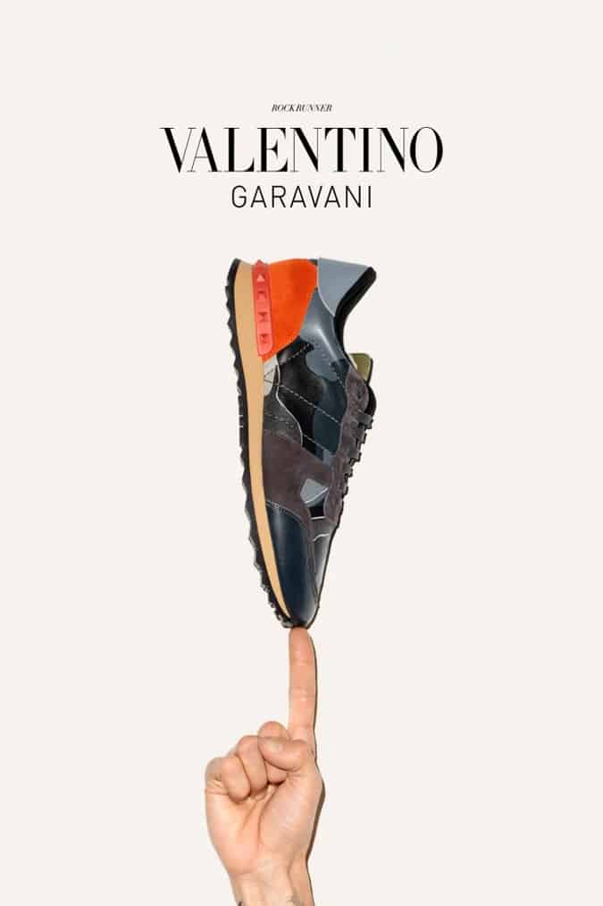 Valentino Autumn/Winter 2014 Trainer Campaign