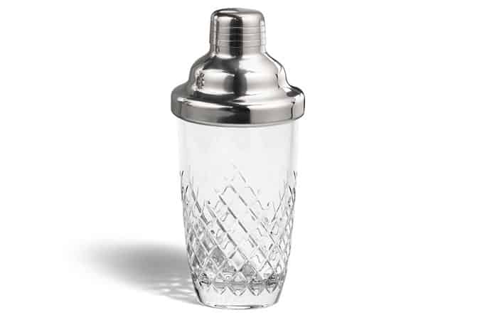 Barwell Cut Crystal Martini Shaker