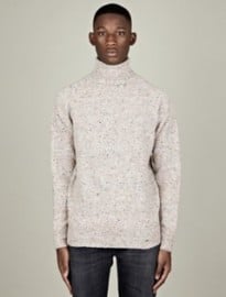 Ymc For Oki-ni Mens Roll Neck Cashmere Knit