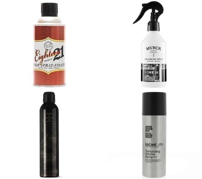 Men's Dry Hairsprays