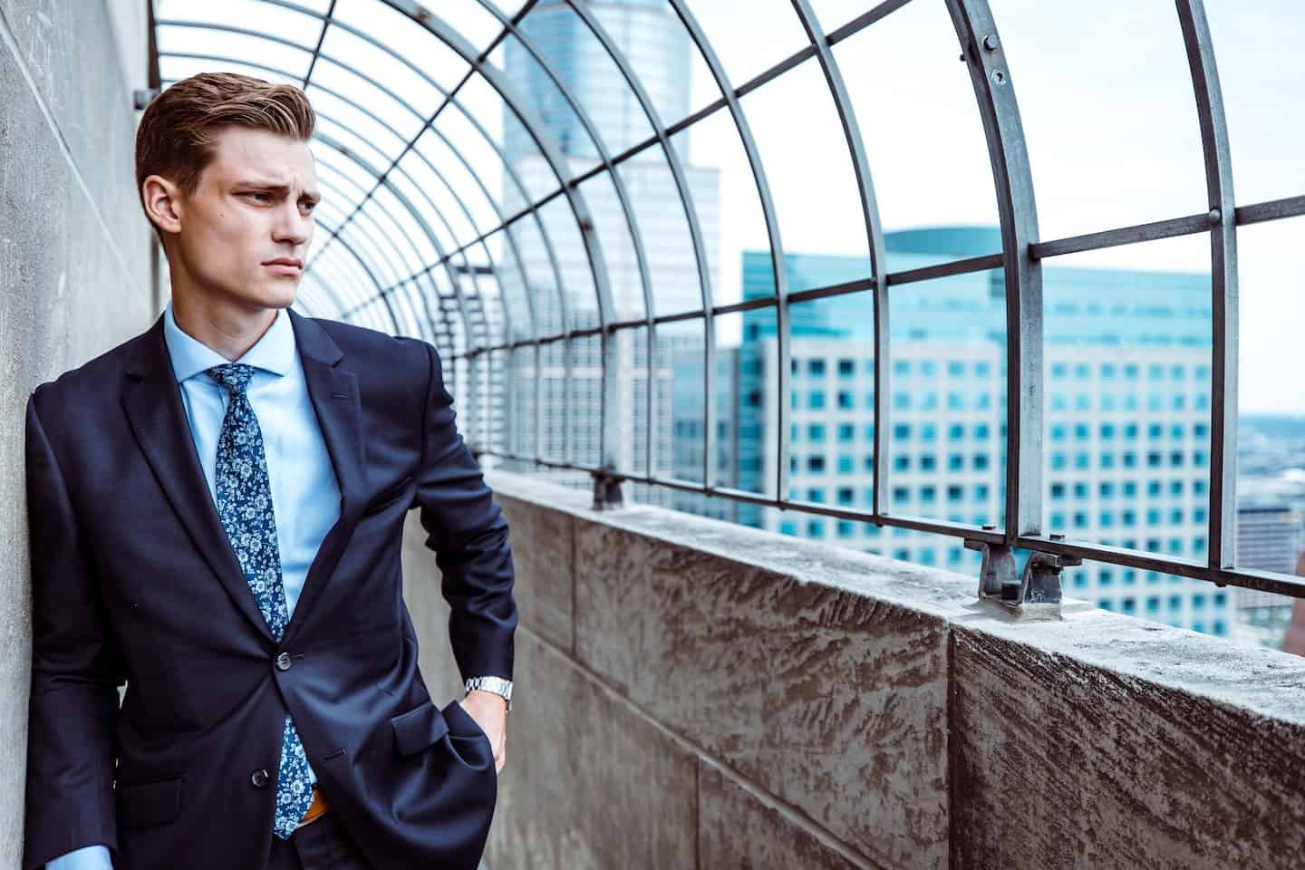 man dressed well wearing a suit