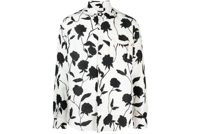 Jacquemus La chemise Simon linen shirt