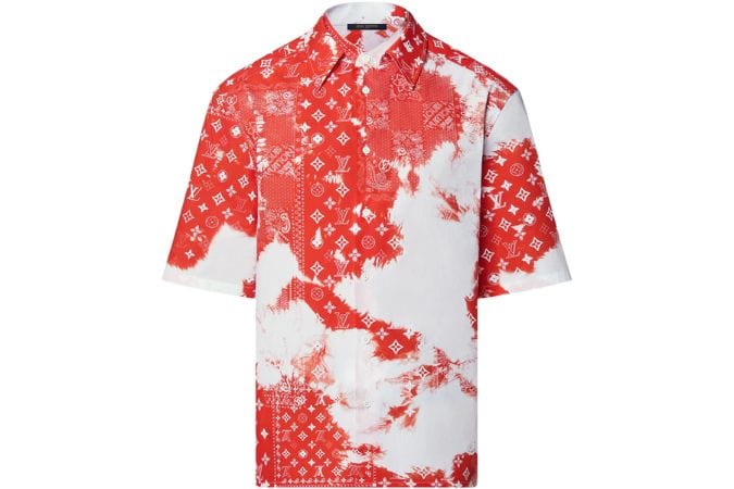 Louis Vuitton Monogram Bandana Short-Sleeved Shirt