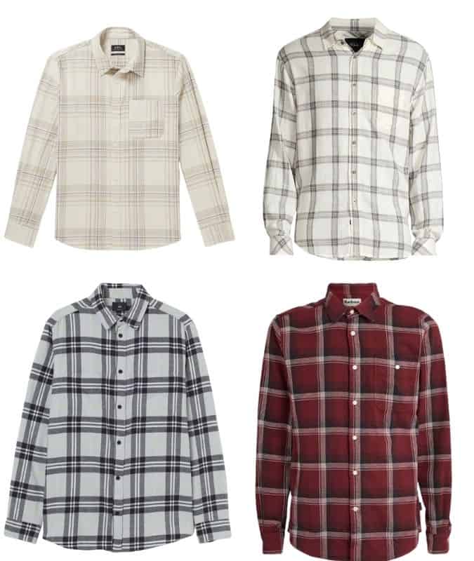 The best windowpane check shirts