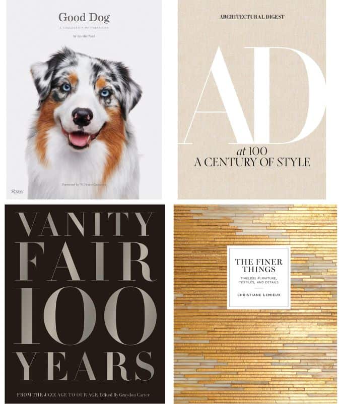 The best men's coffee table books