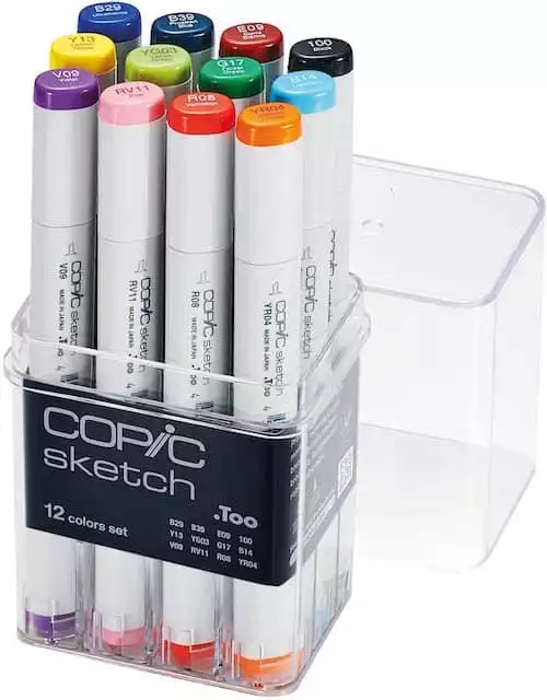 Copic Alcohol Sketch Marker Set