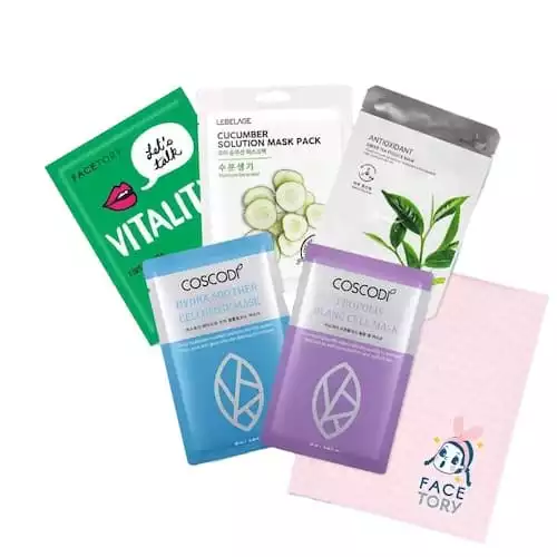 FaceTory - Handpicked Korean Sheet Masks Subscription