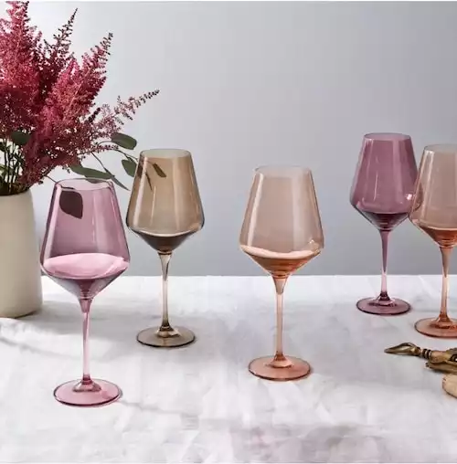 Hand-Blown Stemware