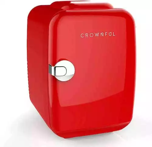 CROWNFUL Mini Fridge