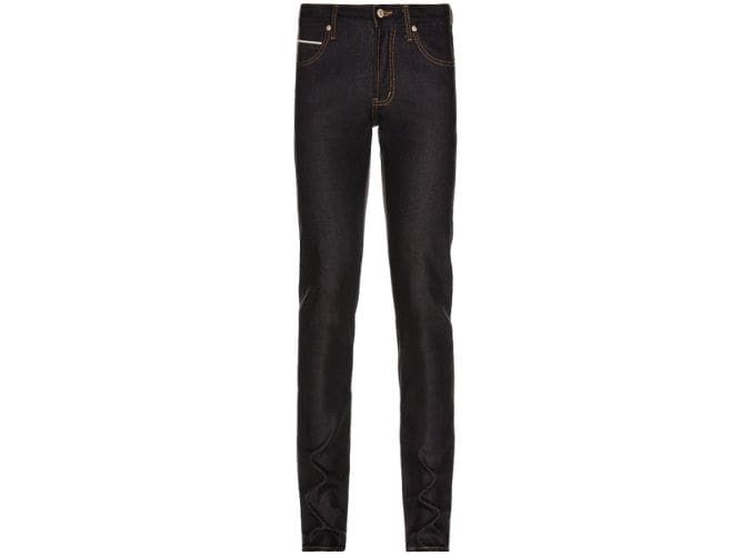 Naked & Famous Weird Guy Midrise Tapered-Leg Jean In Indigo Selvedge