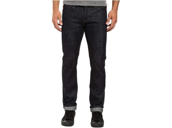 The Unbranded Brand Men's Ub622 Relaxed Tapered Fit 11oz Indigo Stretch Selvedge Denim