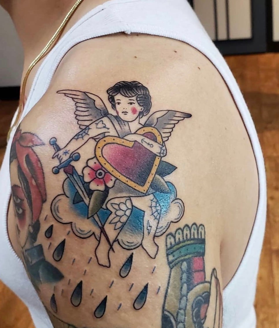 Angel Heart Tattoo 