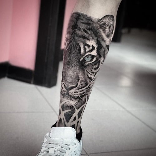 Animal Leg Tattoo