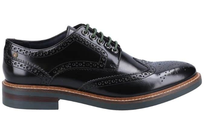 Base London Woburn Hi Shine Brogue Shoes, Best Brogues for Men