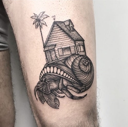 Shell Tattoos for Men
