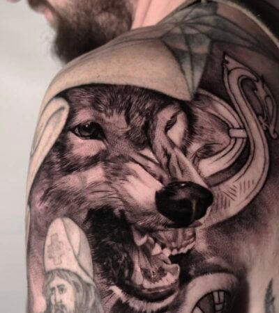 35 Of The Best Wolf Tattoos For Men in 2026