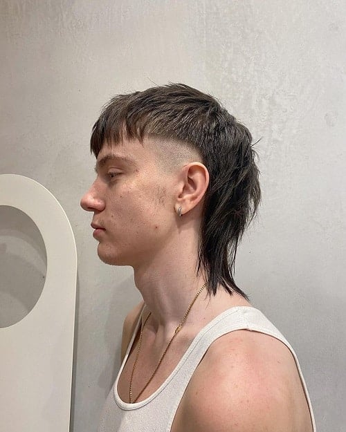 Buzz Cut Mullet
