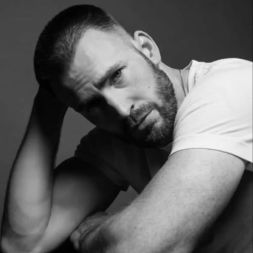 Buzz Cut for Receding Hairline