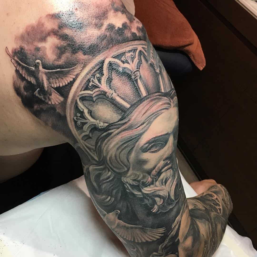 Cloud Background Tattoo, Cloud Tattoos