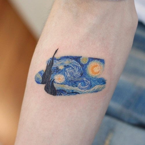 Cloud and Star Tattoo, Cloud Tattoos